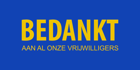 Bedankt!
