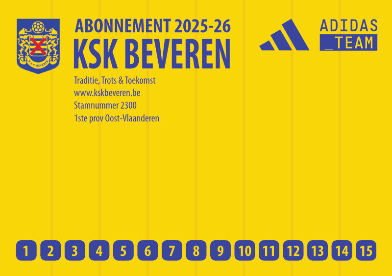 Abonnement 2025-2026