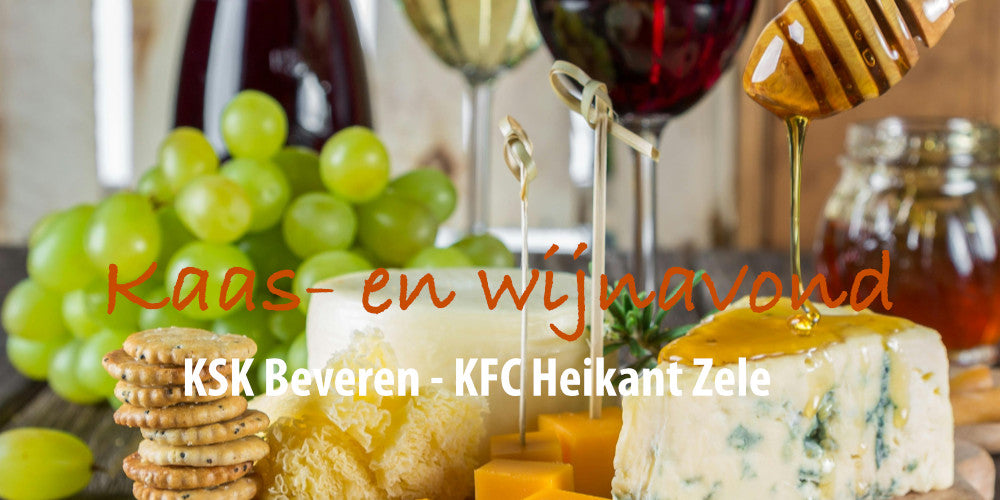 Kaas- en wijnavond tijdens thuiswedstrijd tegen KFC Heikant Zele